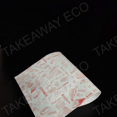 Giấy Gói Hamburger Chống Thấm Dầu